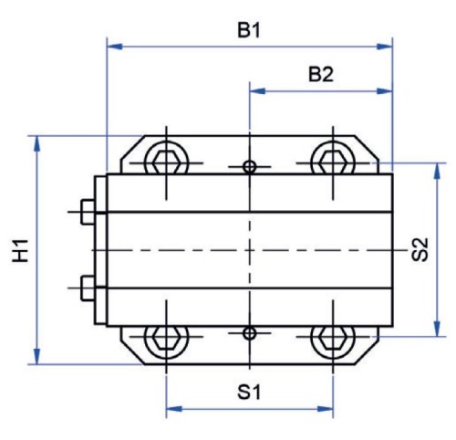 DRŽÁK PRO VÁLCOVÉ STOPKY