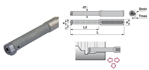 Destičky pravé pro multifunkční držáky - mikro závitování