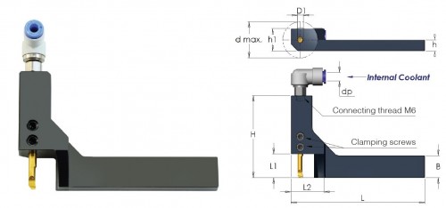 Držáky mikronožíků - hranaté