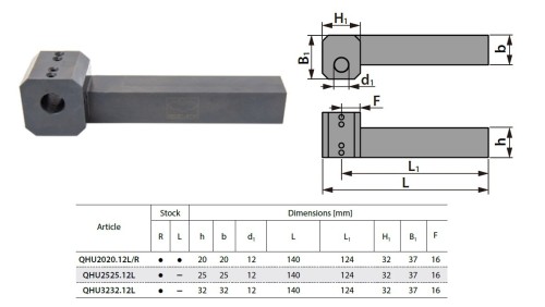 Držáky mikronožíků pro soustruhy čtyřhranná stopka - redukční pouzdro