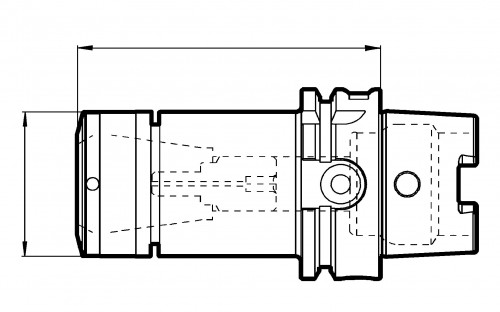 EXTRA PŘESNÉ KLEŠTINOVÉ UPÍNAČE DIN6499ER HSK-A - S POUŽITÍM PŘESNÝCH KLEŠTIN PŘESNOST 0,003 VČETNĚ UPNUTÉHO NÁSTROJE