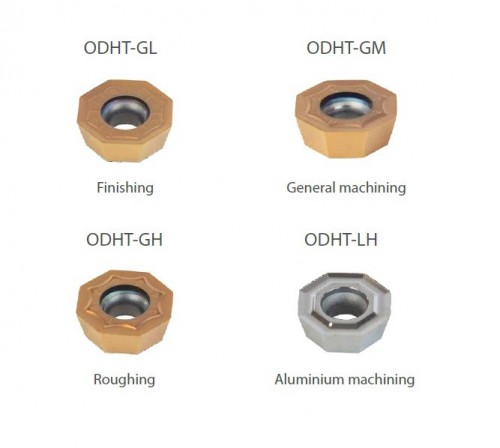 Frézovací destičky ODHT0605../ODMT0605..