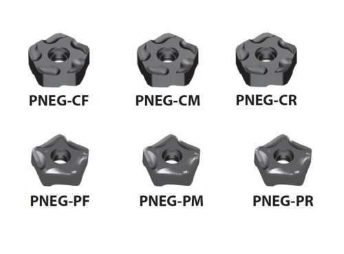 Frézovací destičky PNEG..