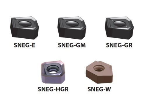 Frézovací destičky SNEG..