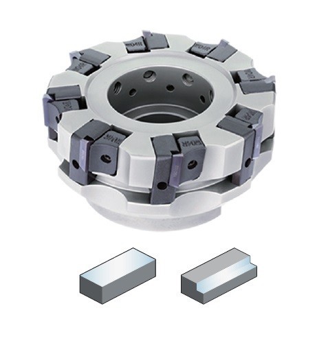 Frézy do rohu i na plochu 90° na destičky TPKN/TPUN/TPKR.. s chlazením