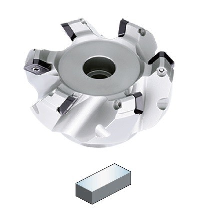 Frézy na plochu 45° na destičky SEET.. s chlazením i bez chlazení