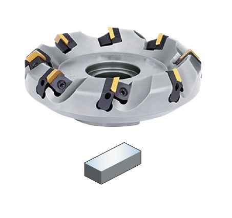 Frézy na plochu 45° na destičky SEKN/SEKR..