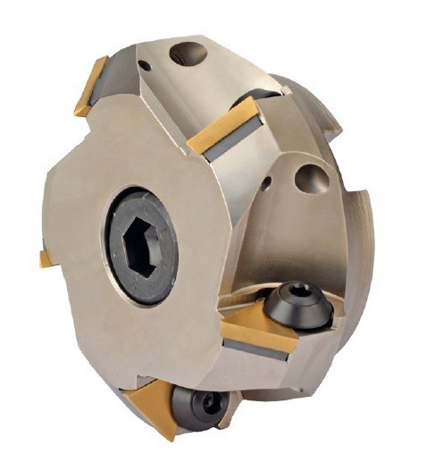 Frézy na plochu 45° na destičky TPUN2204..