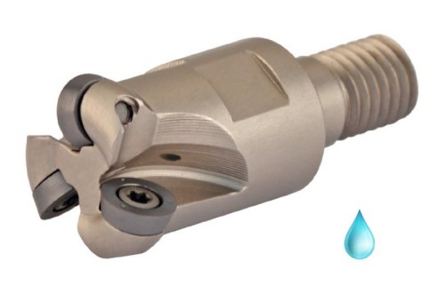 Frézy se závitovým adaptérem na kruhové destičky RDH.. - KOPÍROVACÍ FRÉZY S CHLAZENÍM