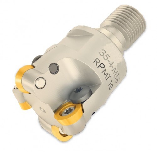 Frézy se závitovým adaptérem na kruhové destičky RPMT.. - KOPÍROVACÍ FRÉZY