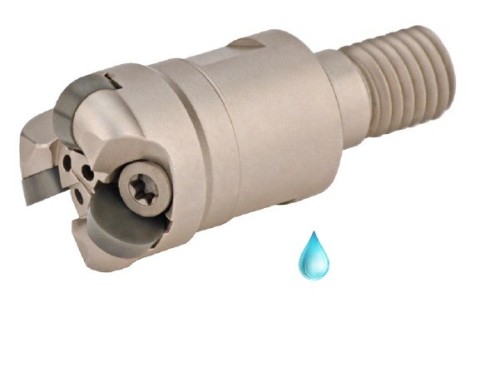 Frézy se závitovým adaptérem na kruhové keramické destičky RPGN.. - KOPÍROVACÍ FRÉZY S CHLAZENÍM