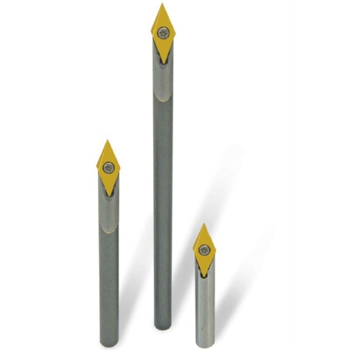 Gravírovací karbidová fréza 1-břitá 45°