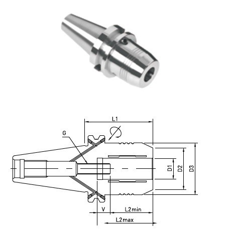 HYDRAULICKÉ UPÍNAČE-KRÁTKÉ, ZESÍLENÉ PROVEDENÍ