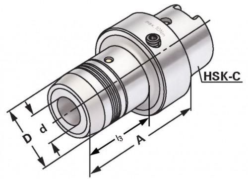 HYDRAULICKÉ UPÍNAČE HSK-C