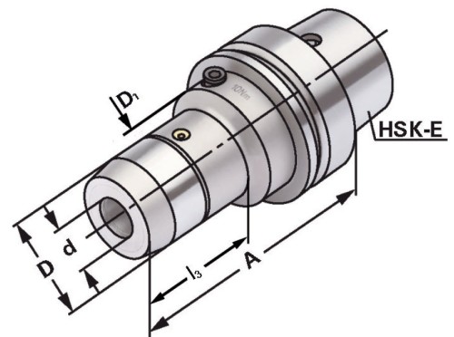 HYDRAULICKÉ UPÍNAČE HSK-E