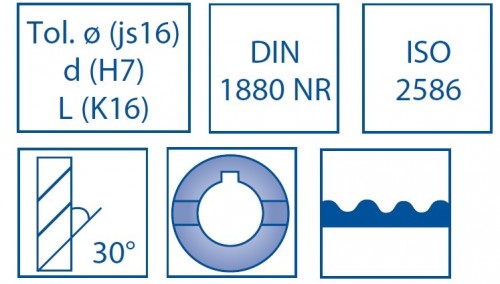 Hrubovací nástrčná fréza PMX+TIALN-TOP