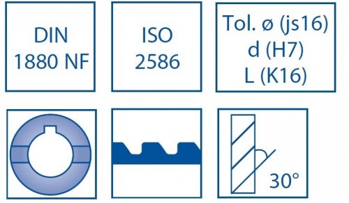 Hrubovací nástrčná fréza PMX+TIALN-TOP