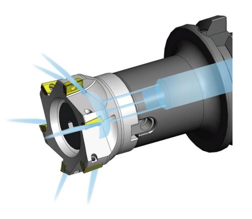 IMBUSOVÝ ŠROUB PRO UPNUTÍ NÁSTRČNÉ FRÉZY S CHLADÍCÍMI KANÁLKY