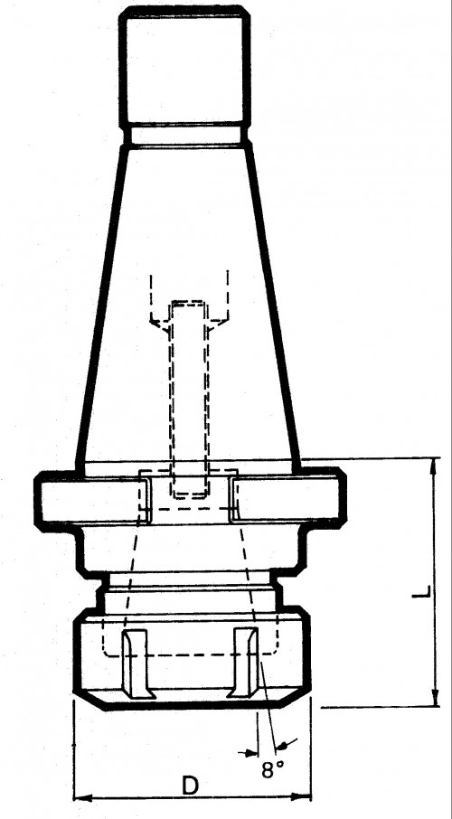 KLEŠTINOVÝ UPÍNAČ DIN6499ER KLEŠTINOVÝ UPÍNAČ DIN6499ER