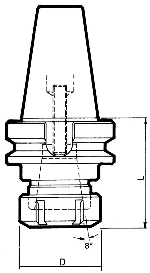 KLEŠTINOVÝ UPÍNAČ DIN 6499 ER