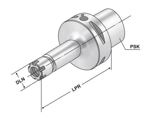 KLEŠTINOVÝ UPÍNAČ DIN 6499 ER MINI