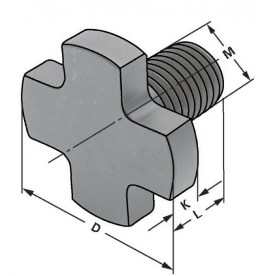 KŘÍŽOVÝ ŠROUB DIN6367