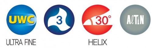 KUŽELOVÉ FRÉZY – 3-BŘITÉ KULOVÉ FRÉZY - HRC55