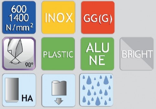 Kuželové záhlubníky HSS 90° DIN335