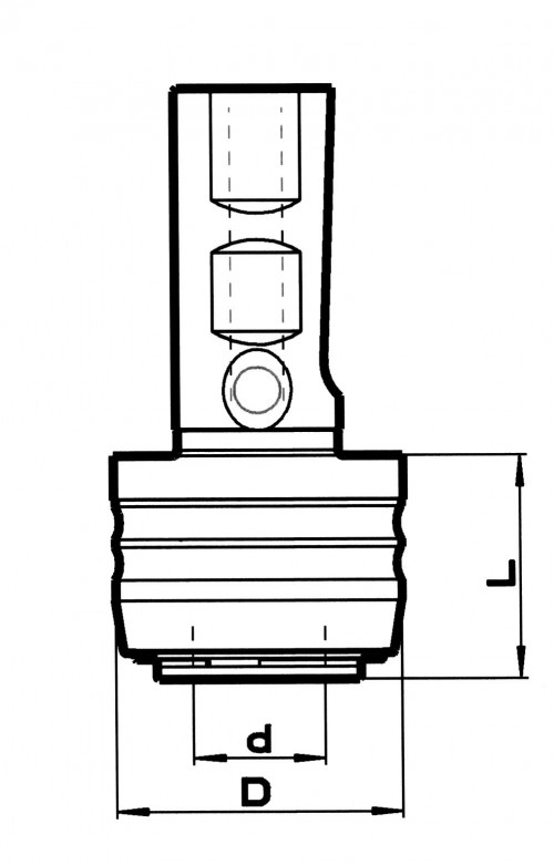 MIKRO KOMPENZACE PRO SYNCHRONNÍ ZÁVITOVÁNÍ S CHLAZENÍM DIN1835B+E