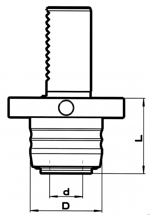 MIKRO KOMPENZACE PRO SYNCHRONNÍ ZÁVITOVÁNÍ S CHLAZENÍM DIN1835B+E
