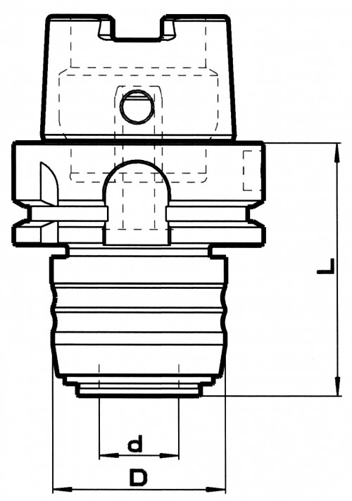 MIKRO KOMPENZACE PRO SYNCHRONNÍ ZÁVITOVÁNÍ S CHLAZENÍM HSK-A