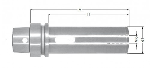 MORSE UPÍNAČ PRO VRTÁKY DIN6383 S VYRÁŽEČEM HSK-E