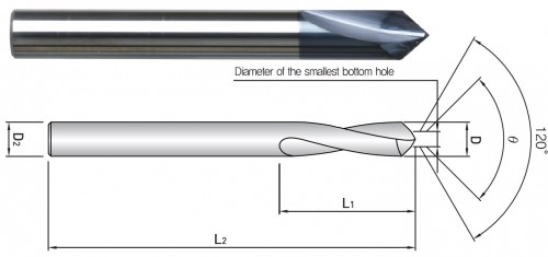 MULTIFUNKČNÍ STŘEDICÍ VRTÁK Z TVRDOKOVU PRO NC STROJE MULTIFUNKČNÍ STŘEDICÍ VRTÁK Z TVRDOKOVU PRO NC STROJE
