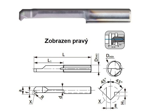 Mikronožíky - srážecí LEVÉ