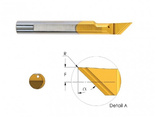 Mikronožíky - srážecí i profilovací - odlehčené - s chlazením - povlak BMK - LEVÉ