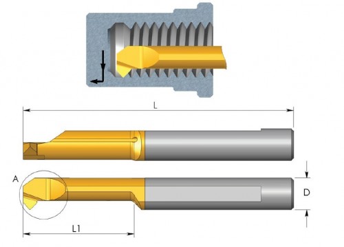 Mikronožíky - srážecí i vrtací - odlehčené - s chlazením - povlak BMK Mikronožíky - srážecí i vrtací - odlehčené - s chlazením - povlak BMK