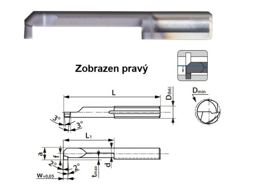 Mikronožíky - zapichovací LEVÉ
