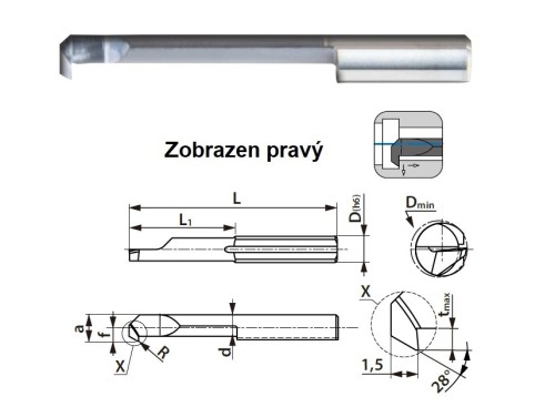 Mikronožíky - zpětně uběrací - PRAVÉ