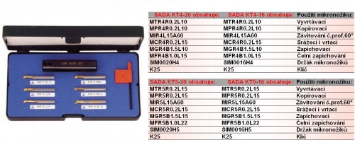 Mikronožíky v sadě - odlehčené - s chlazením - povlak BXC