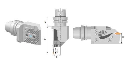 Modulární HSK-A levé držáky