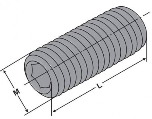 NASTAVOVACÍ ŠROUB PRO KLEŠTINOVÉ UPÍNAČE