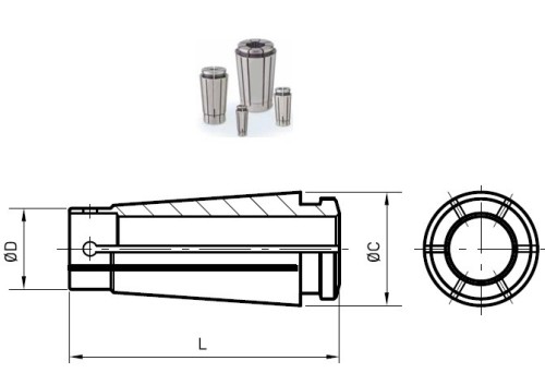 NEUTĚSNĚNÉ KLEŠTINY PRO PŘESNÉ KLEŠTINOVÉ UPÍNAČE - házivost pod 0,005