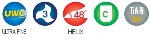 NOVÉ 3-BŘITÉ FRÉZY DO 45 HRC-ROHOVÉ SRAŽENÍ - NEREZ!!!