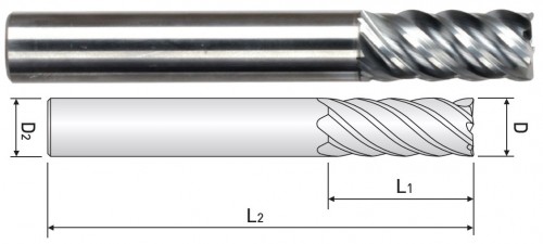 NOVÉ PRODUKTIVNÍ 5-BŘITÉ FRÉZY DO 45 HRC – DLOUHÉ - NEREZ!!!