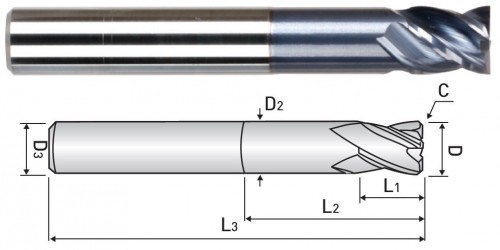 NOVÉ PRODUKTIVNÍ FRÉZY DO 45 HRC-ROHOVÉ SRAŽENÍ - NEREZ!!!