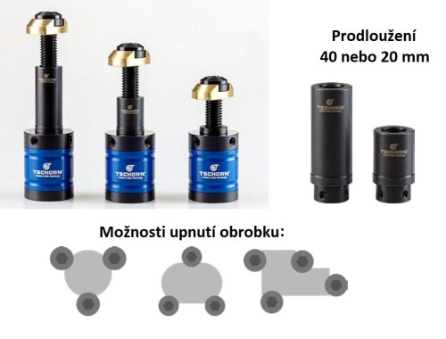 NOVÝ SYSTÉM UPÍNACÍCH ŠROUBŮ PRO UPNUTÍ OBROBKU