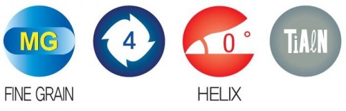 Oboustranné srážecí - odjehlovací frézy 60° i 90°