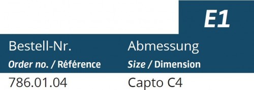PLASTOVÉ VLOŽKY PRO CNC DRŽÁKY SYSTÉM2 - E1