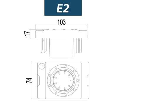 PLASTOVÉ VLOŽKY PRO CNC DRŽÁKY SYSTÉM2 - E2