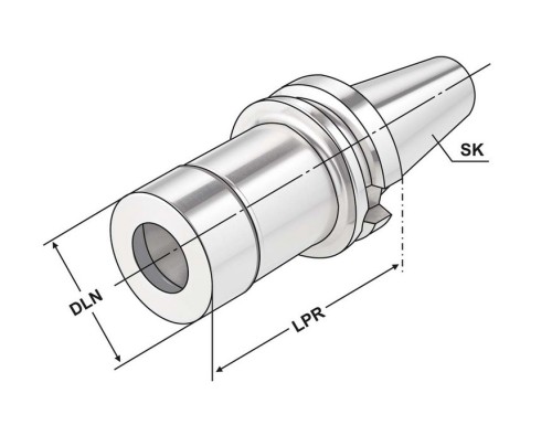 PRECIZNÍ KLEŠTINOVÝ UPÍNAČ DIN 6499 ER
